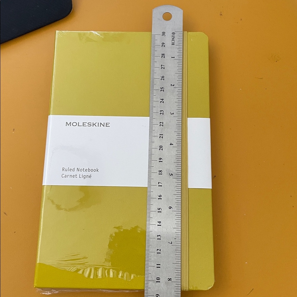Moleskine Yellow Ruled Notebook - Picture 4 of 5